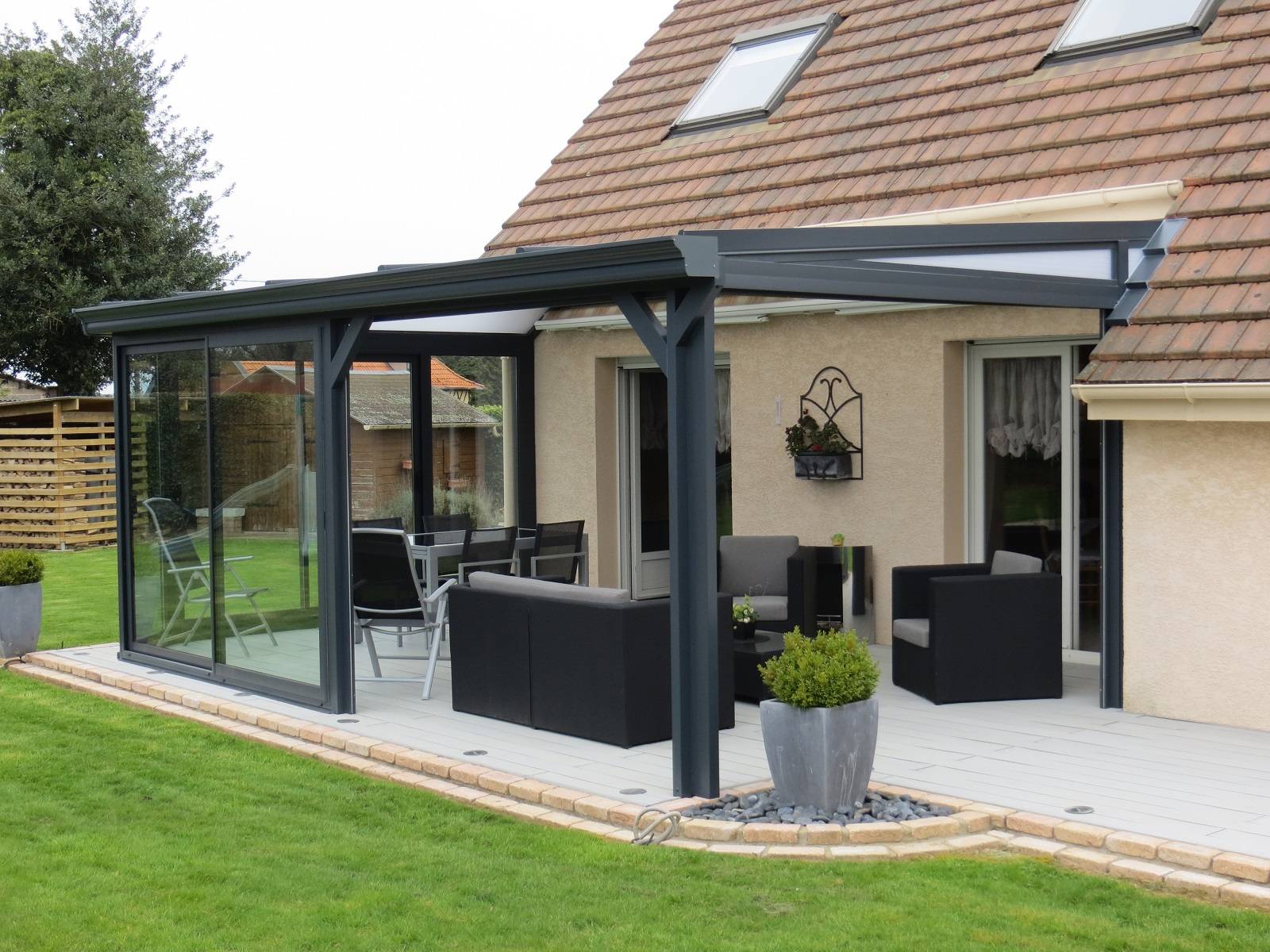 pergola en aluminium