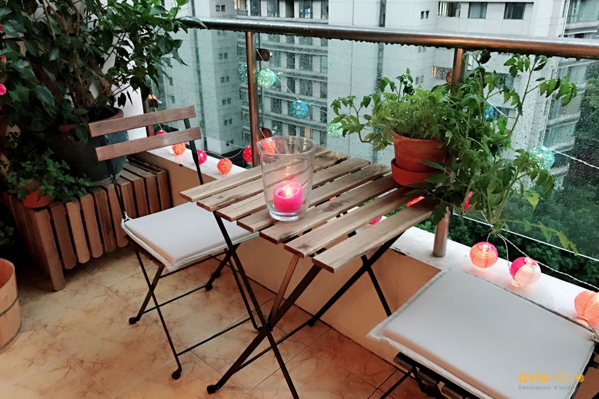 astuces pour décorer petite terrasse