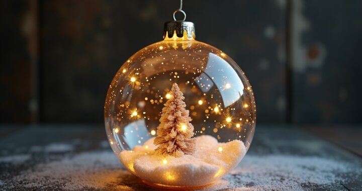 boule de noel transparente a faire soi meme