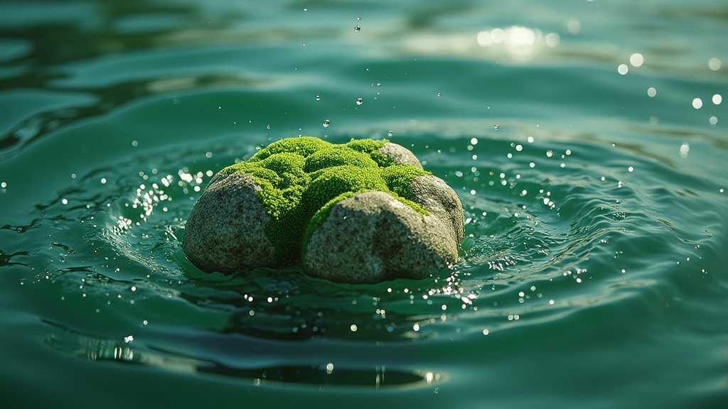 bout de canapé vert d'eau