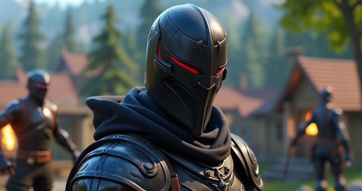 deguisement fortnite chevalier noir