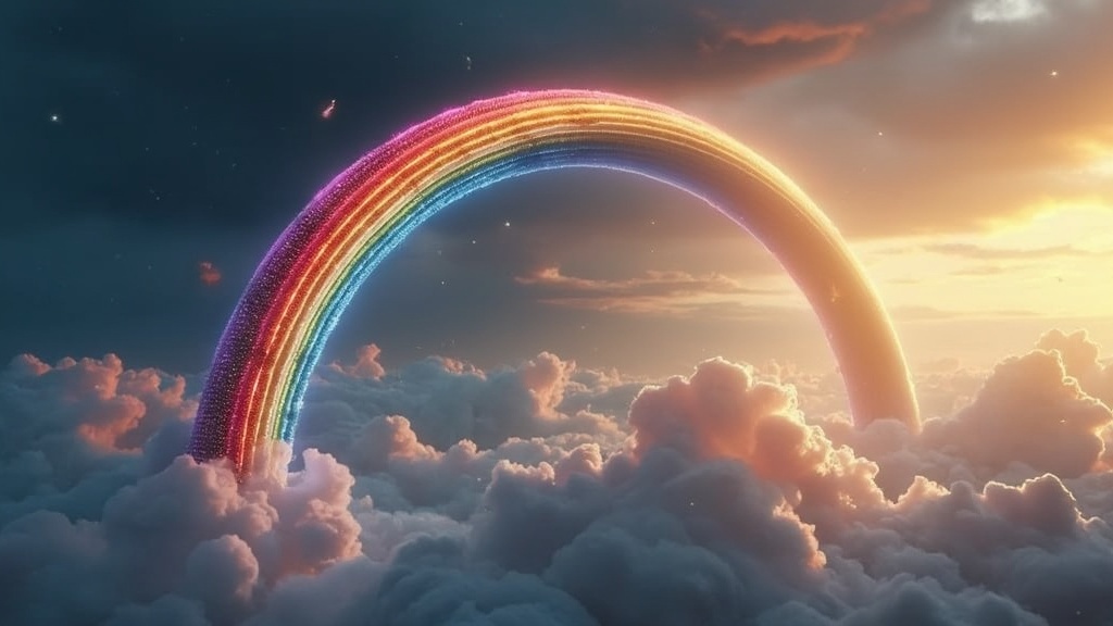 gobelet arc en ciel