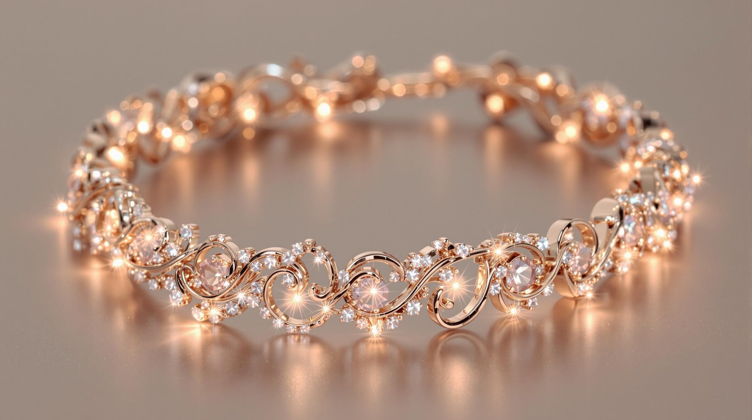 parure de lit rose gold