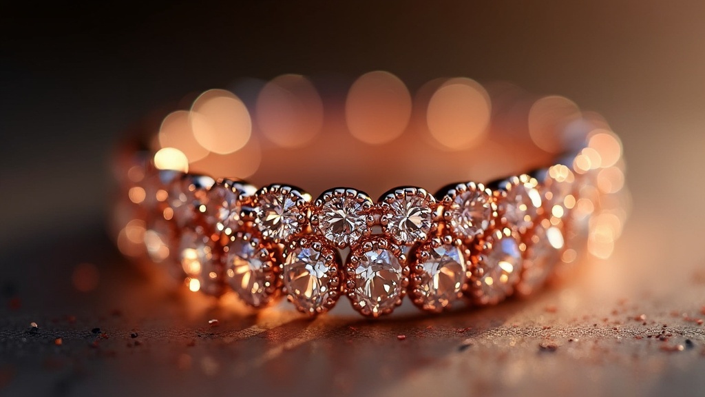 parure de lit rose gold