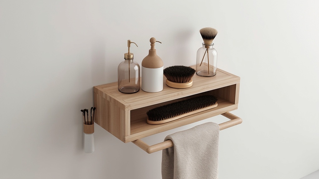 rangement pour brosse à cheveux