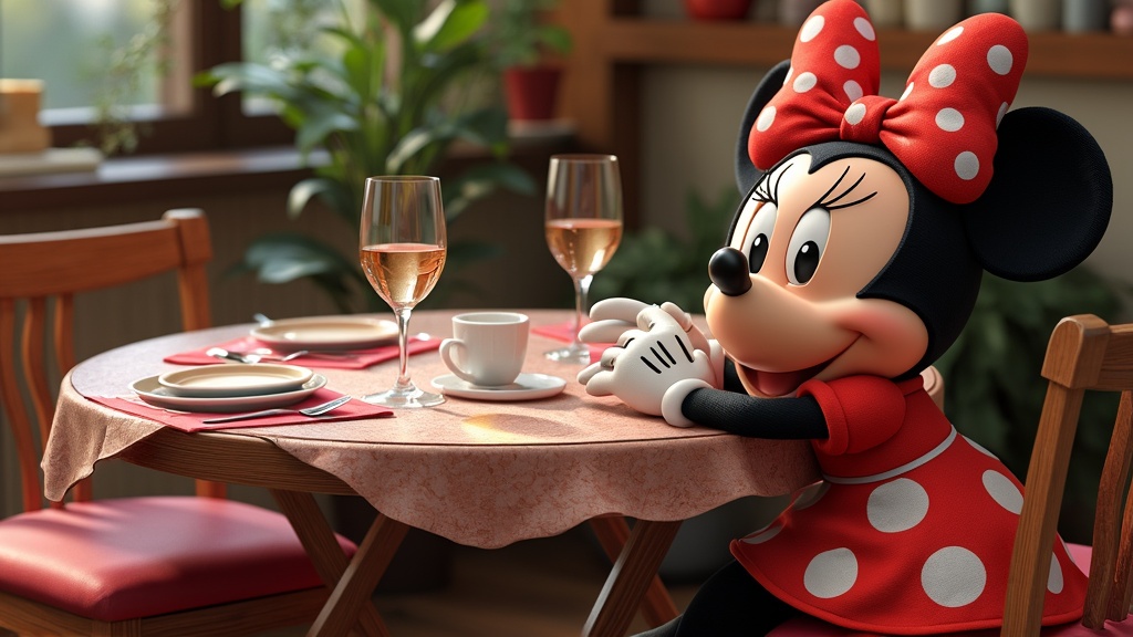 table de chevet minnie