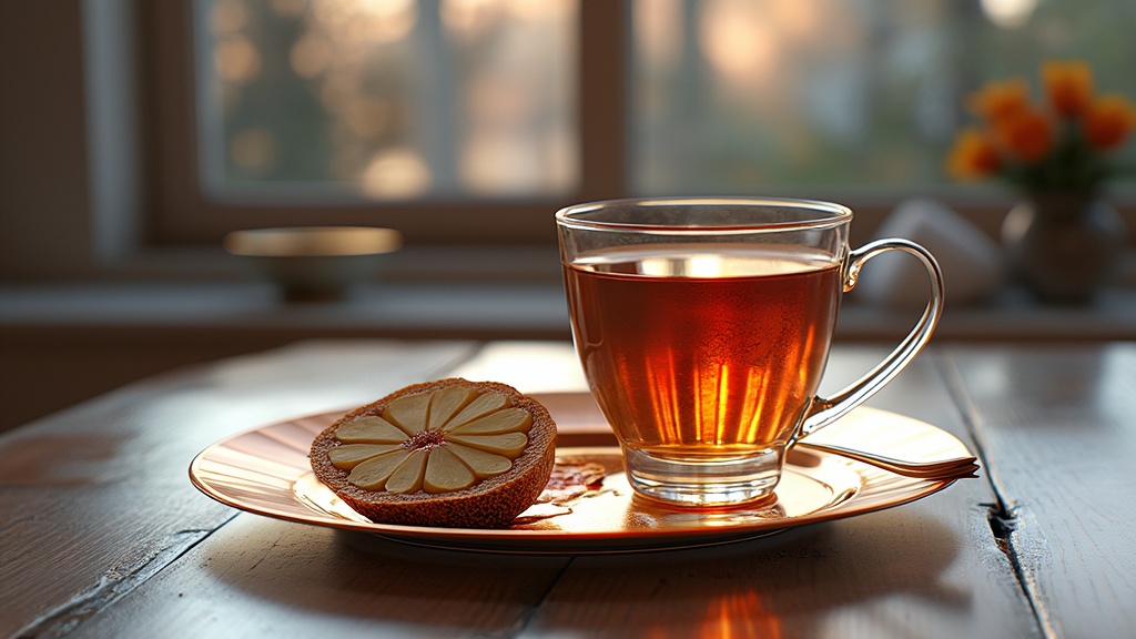 assiette argentée en verre